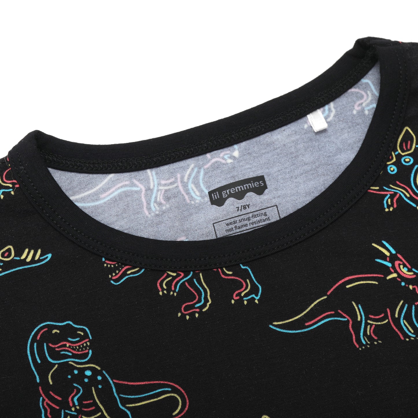 Electric Dinos Long Jammies