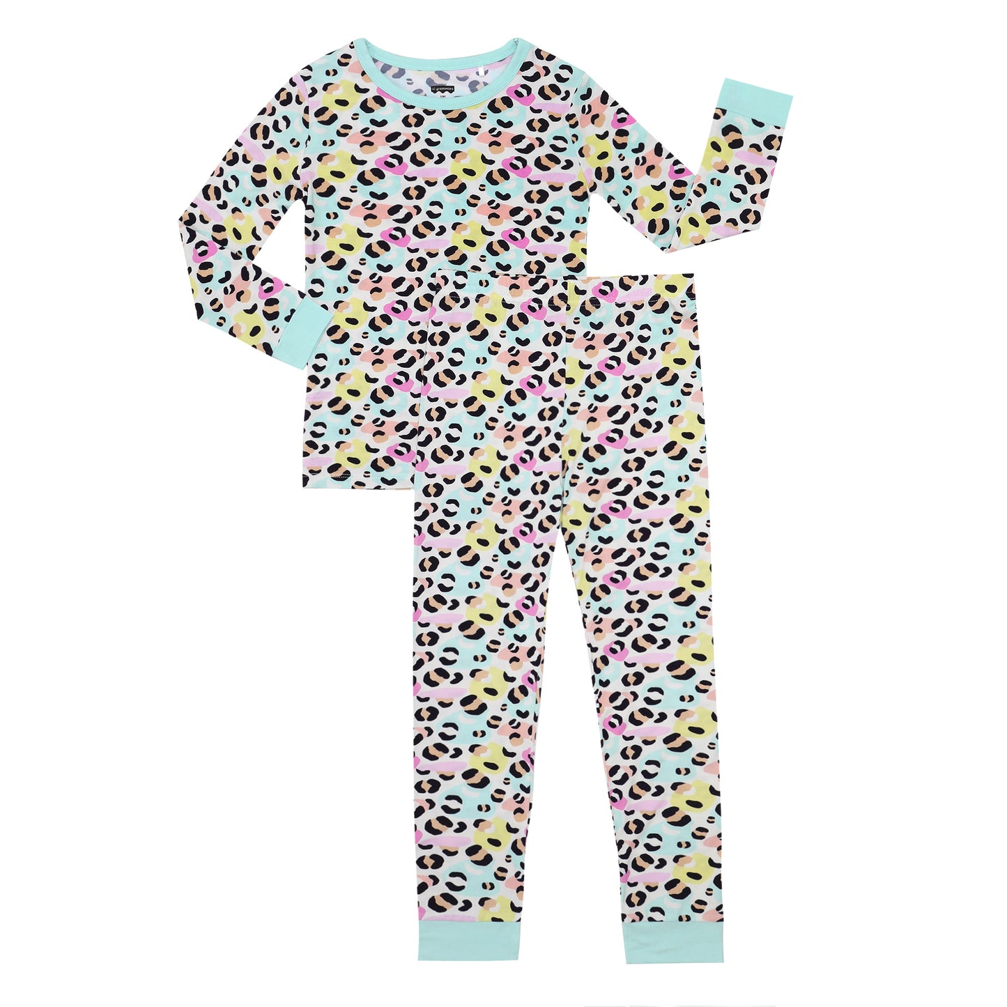 Rainbow Leopard Long Jammies