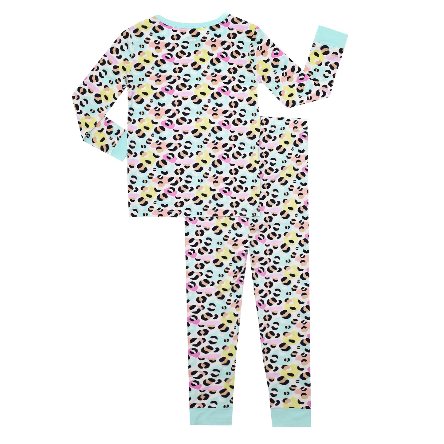 Rainbow Leopard Long Jammies