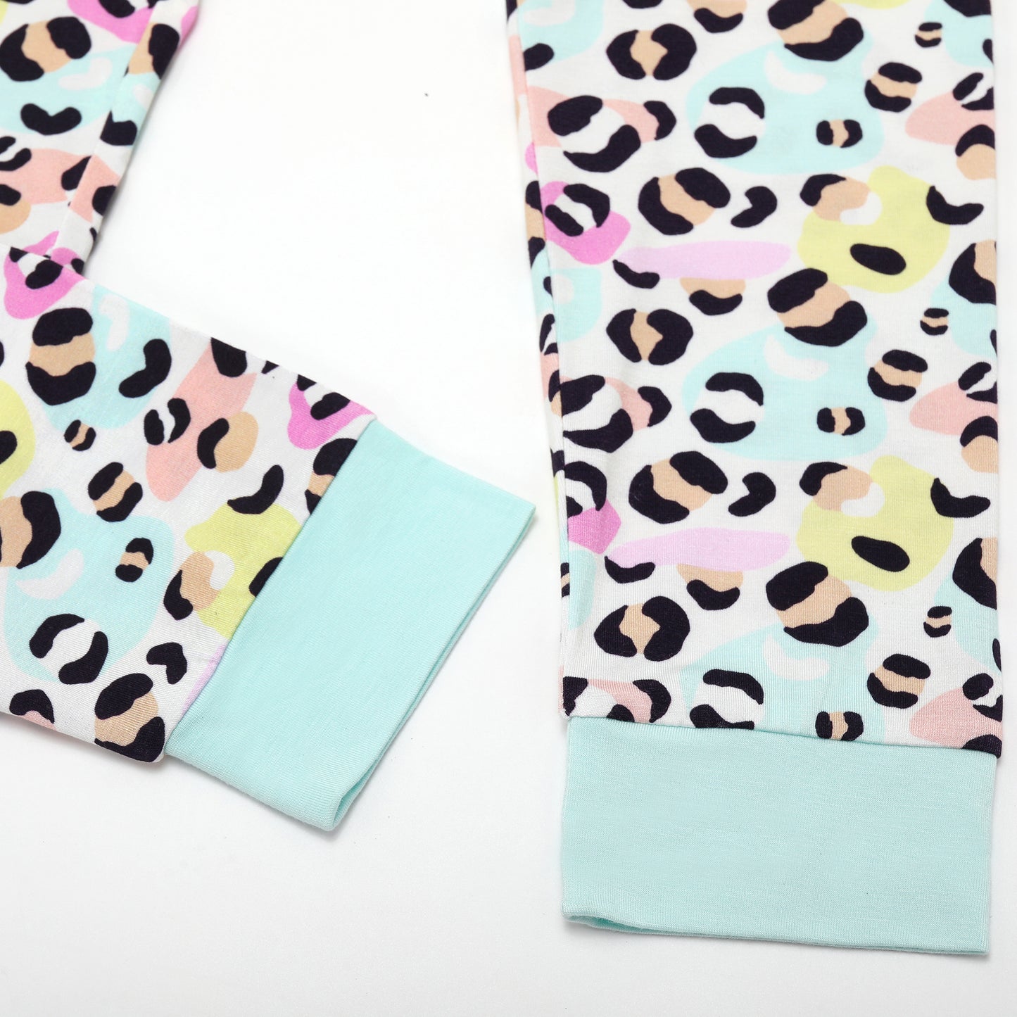 Rainbow Leopard Long Jammies