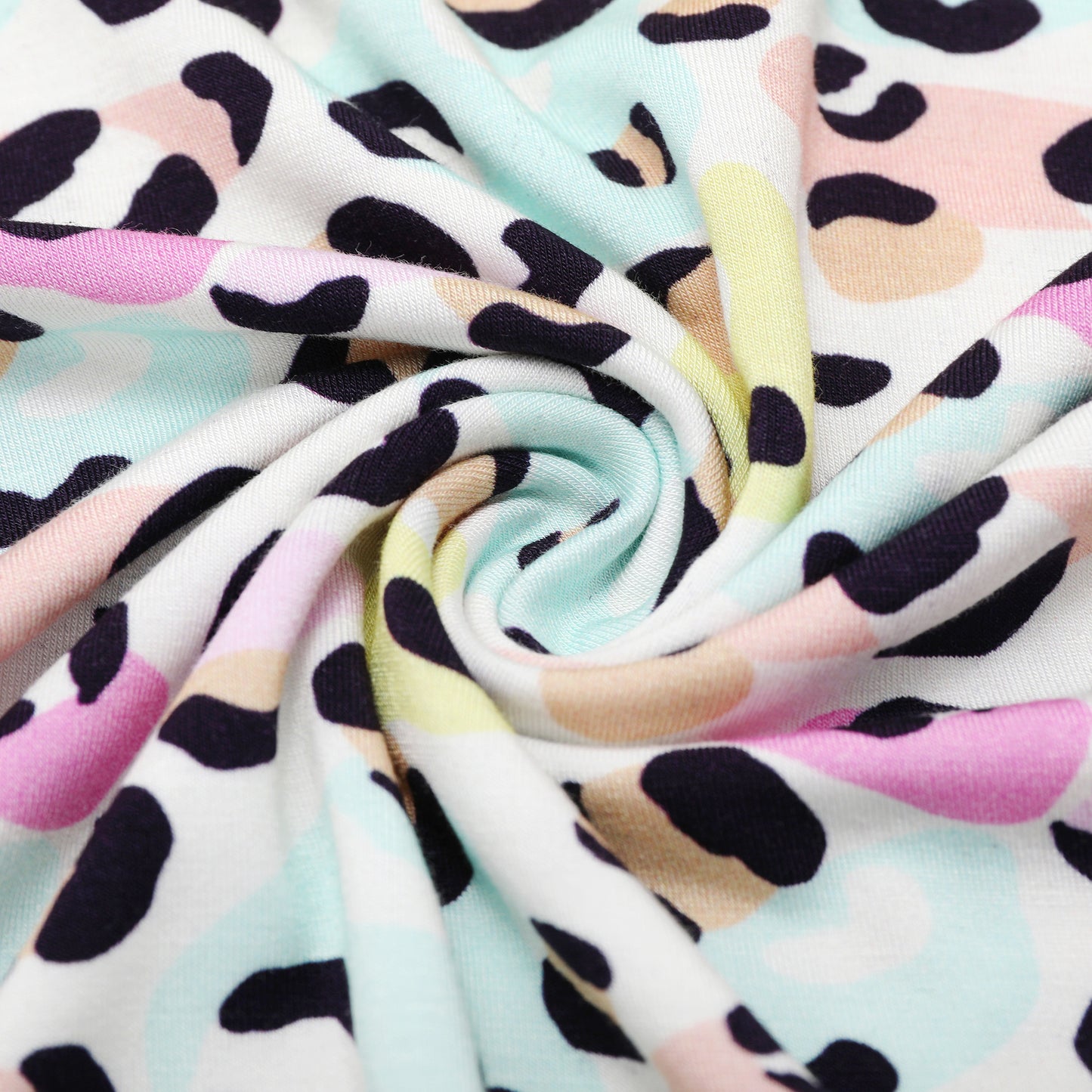Rainbow Leopard Long Jammies