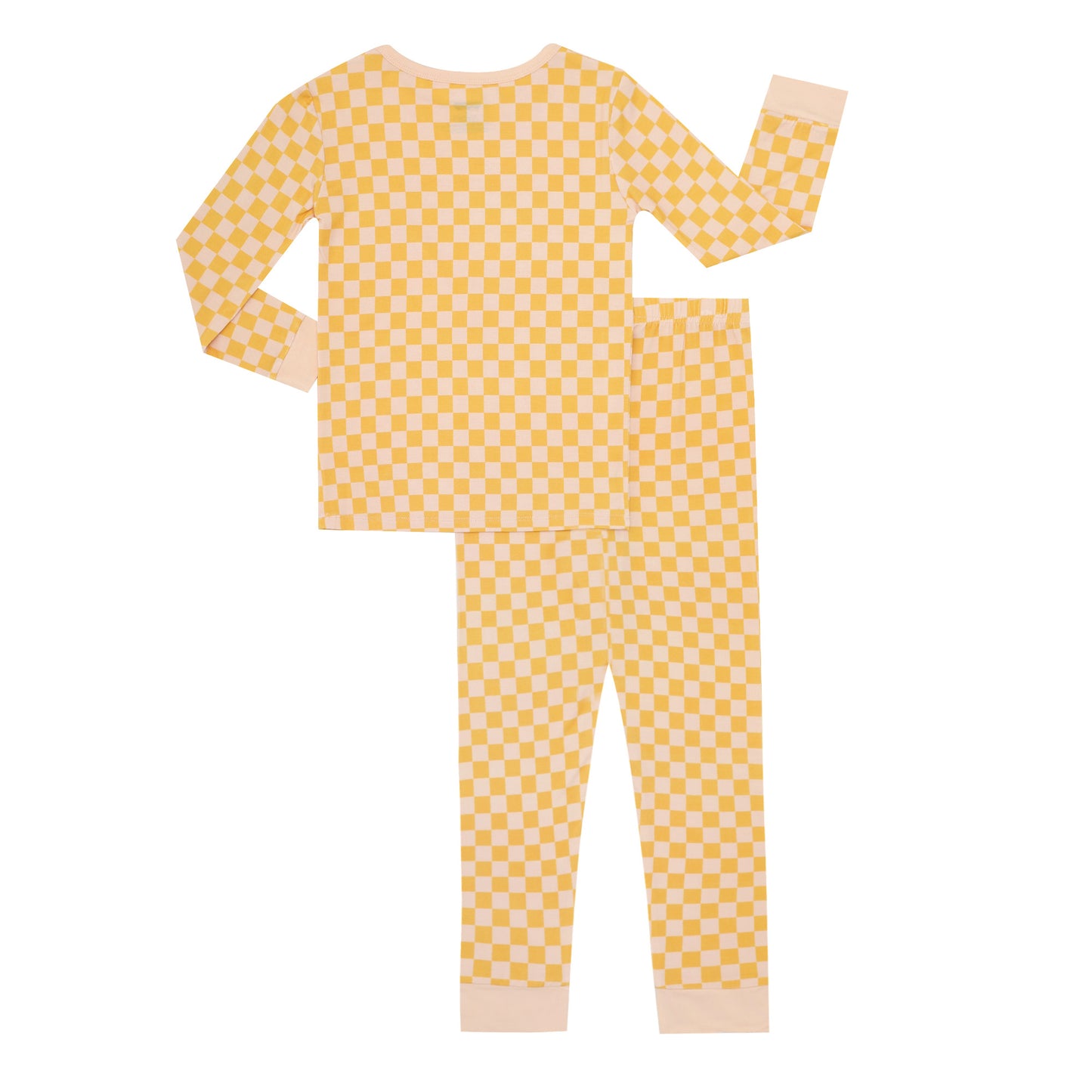 Sunny Check Long Jammies