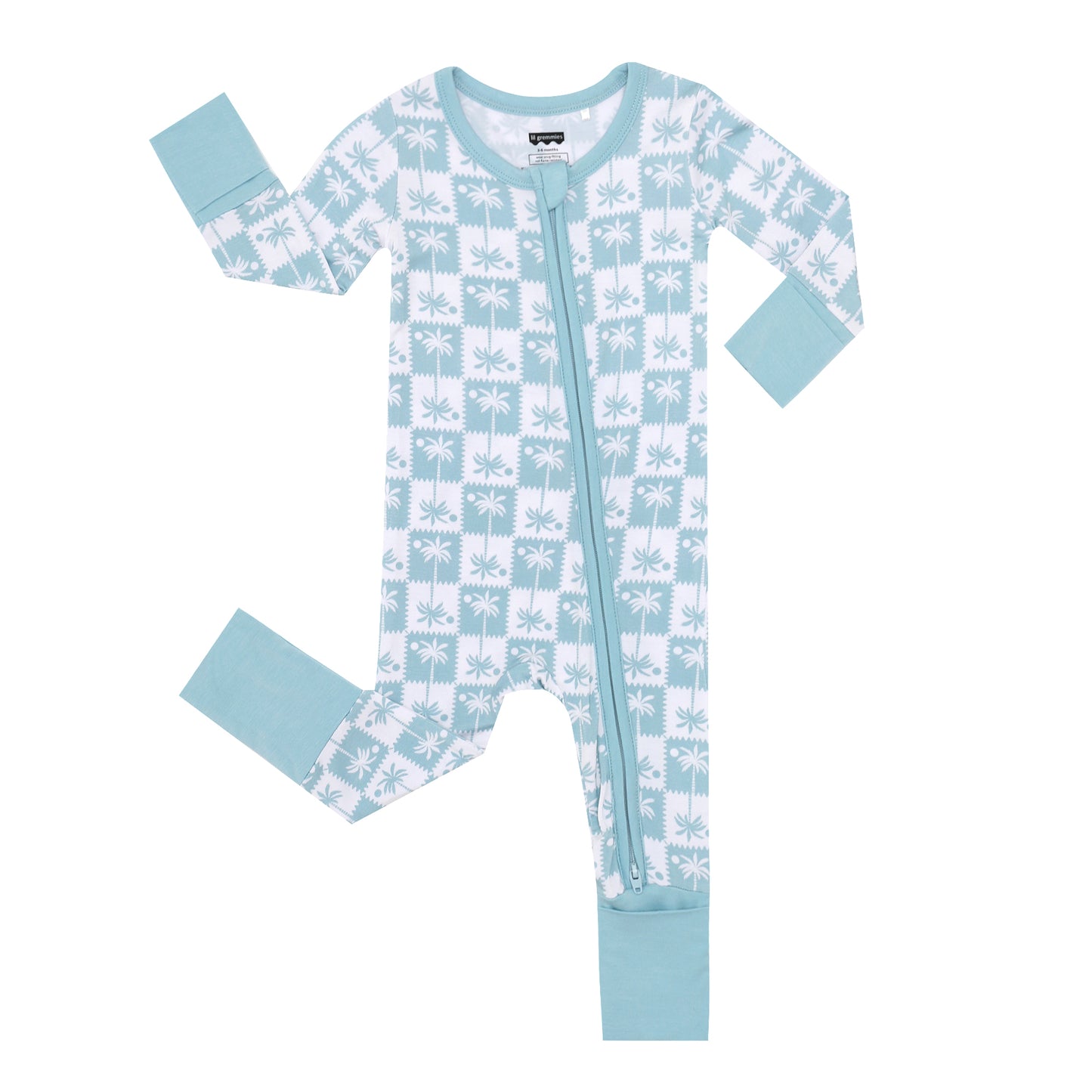 Palms Long Zip Zip