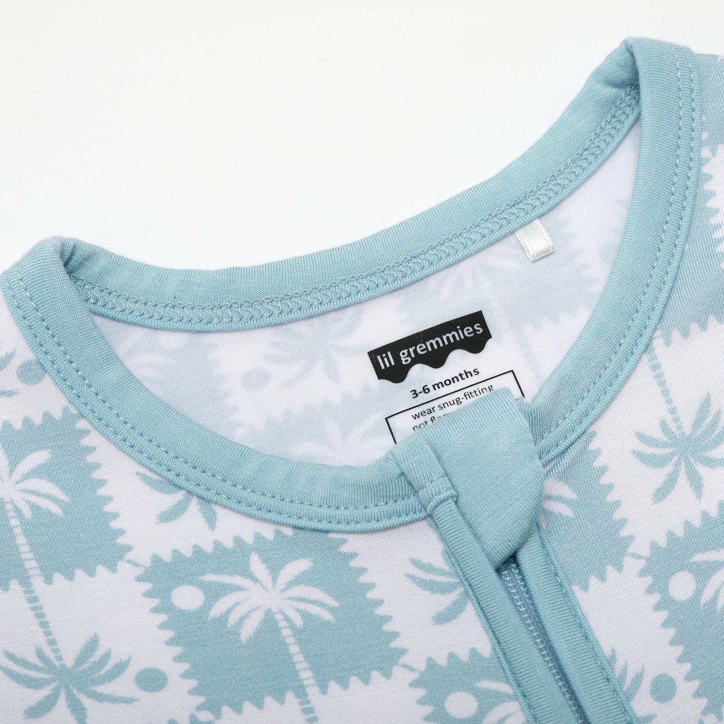 Palms Long Zip Zip