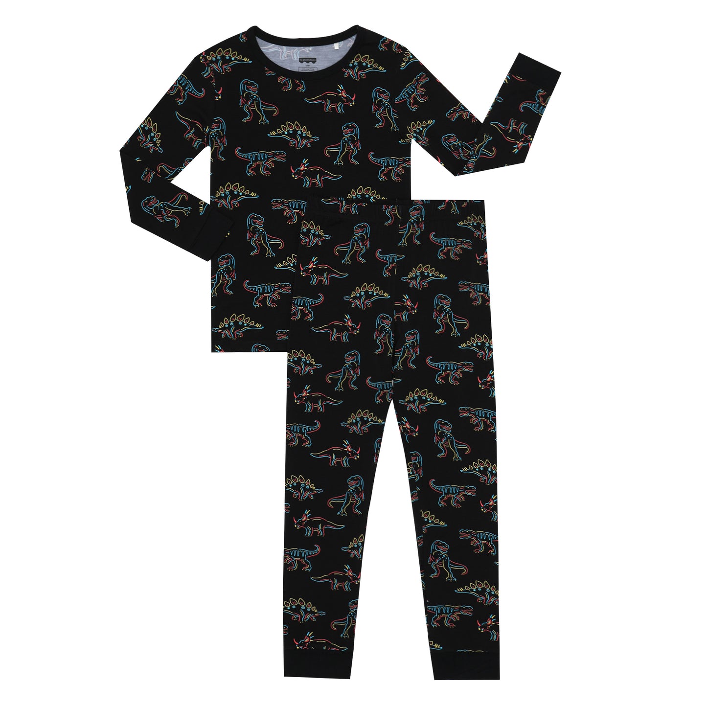 Electric Dinos Long Jammies