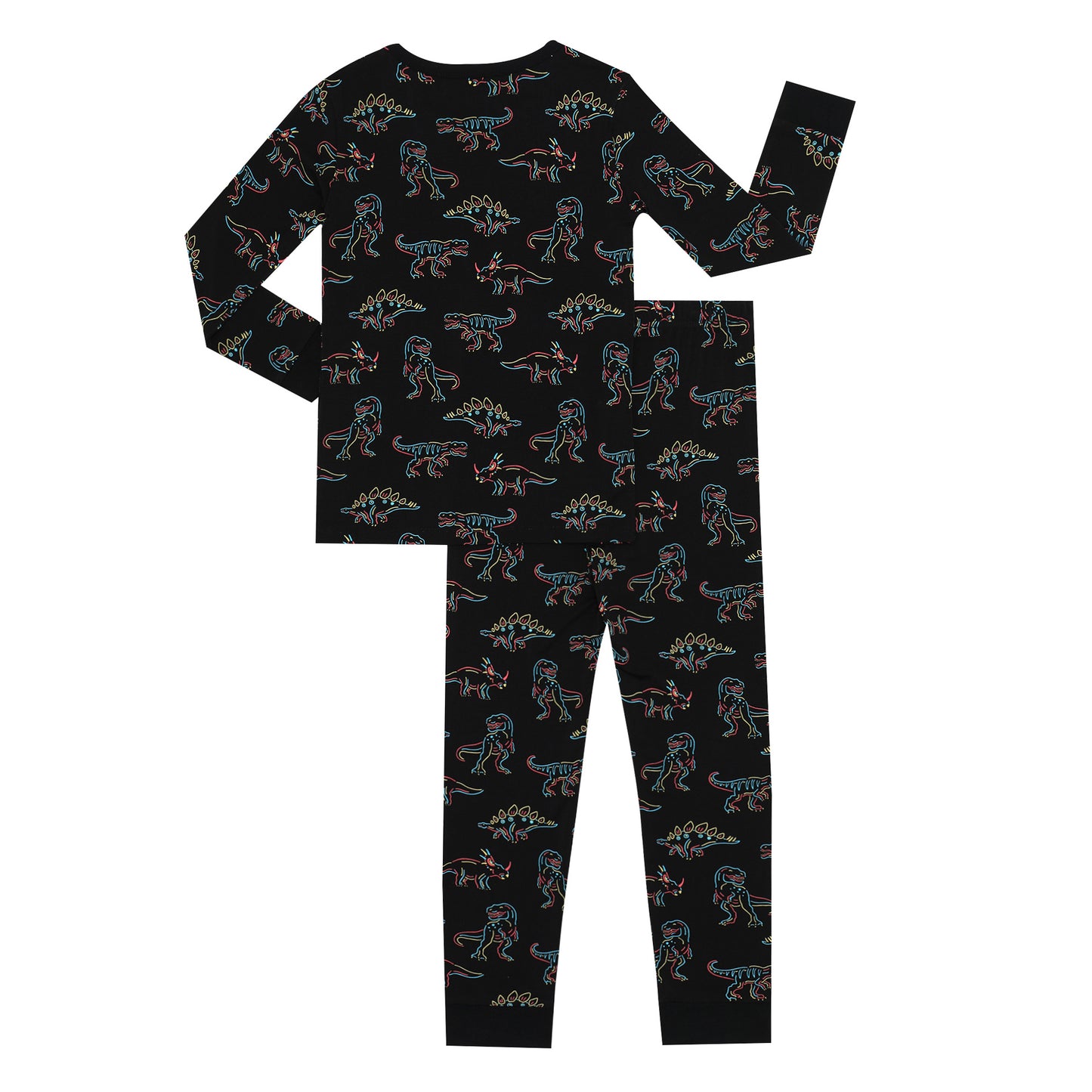 Electric Dinos Long Jammies