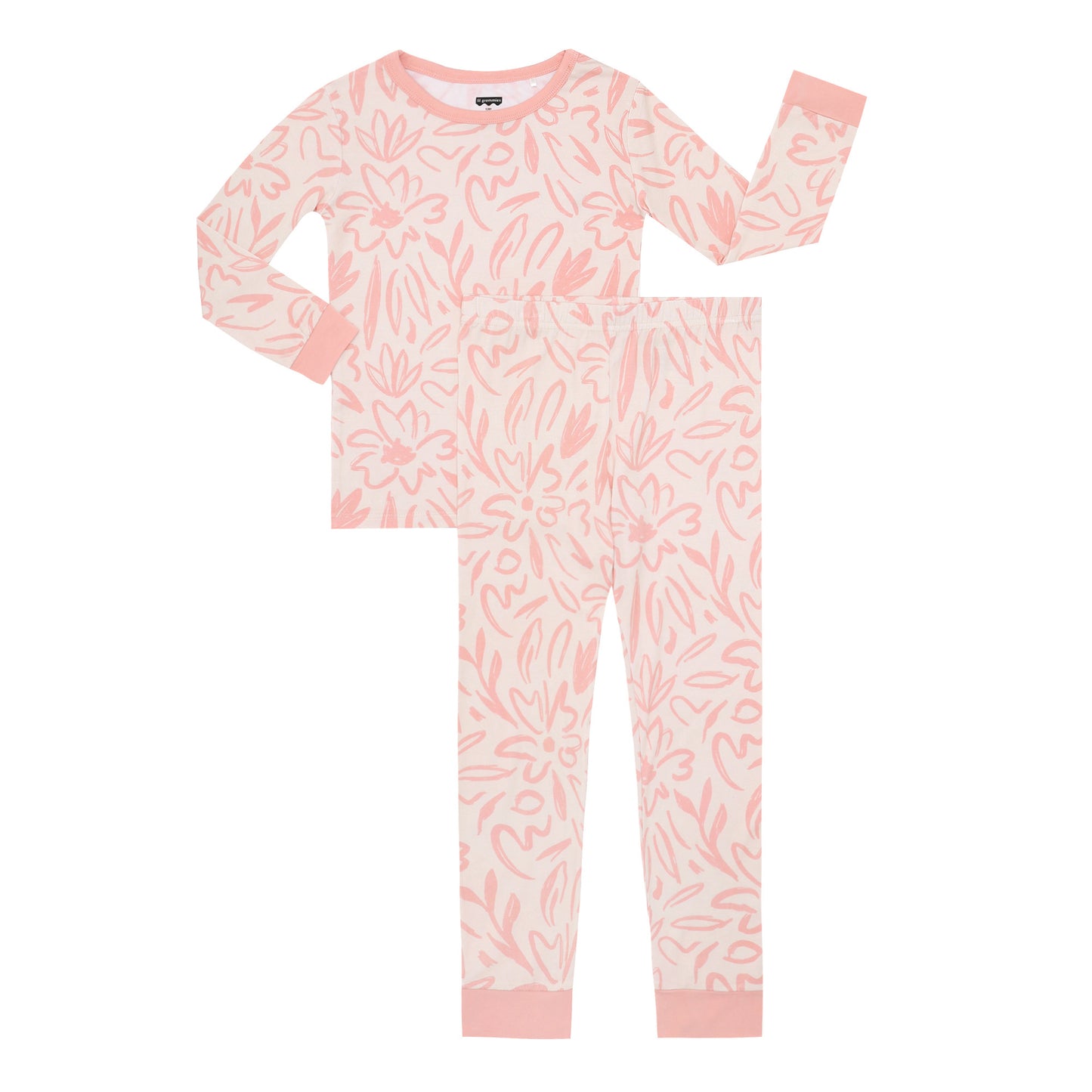 Blush Lily Long Jammies