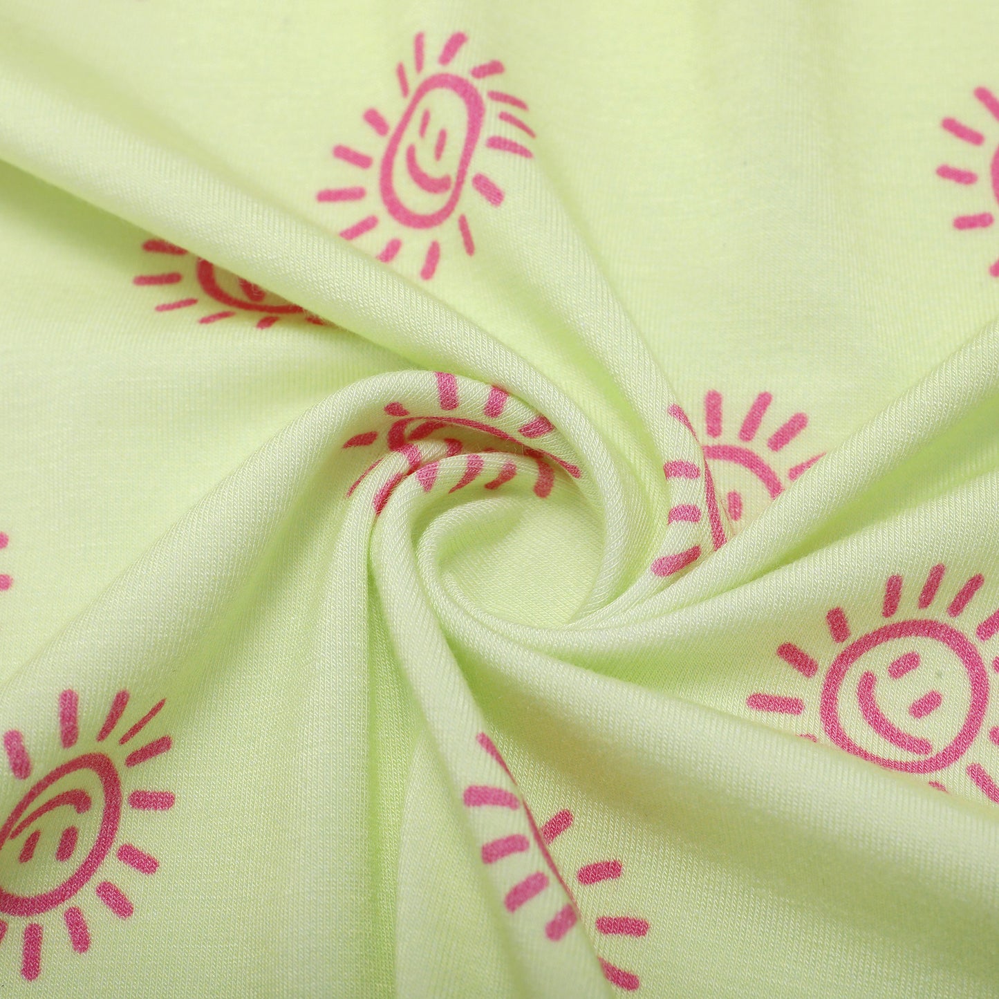 All Smiles Yellow Long Zip Zip