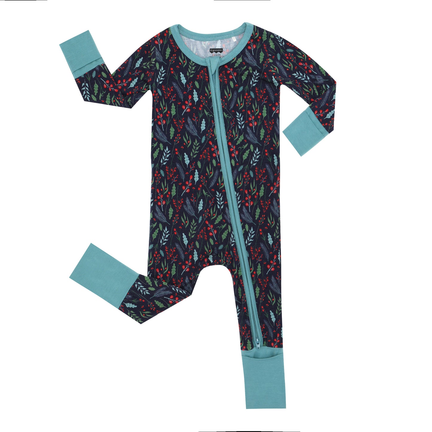Holiday Holly Zip Zip