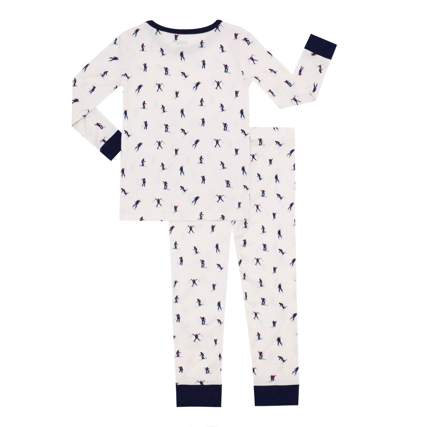 Downhill Skiiers Long Jammies