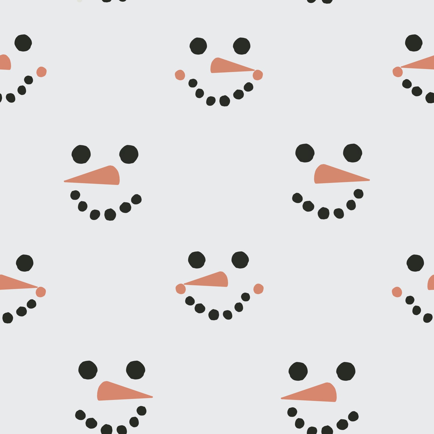 Sneaky Snowmen Long ZipZip